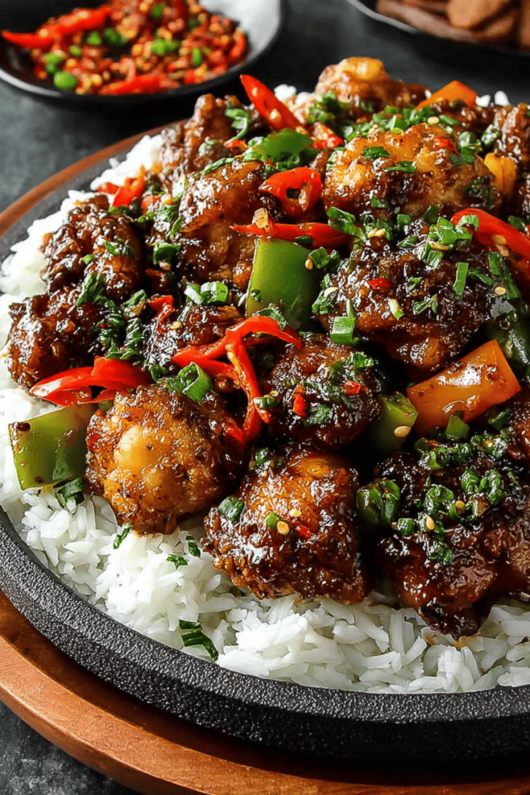 Black Pepper Chicken