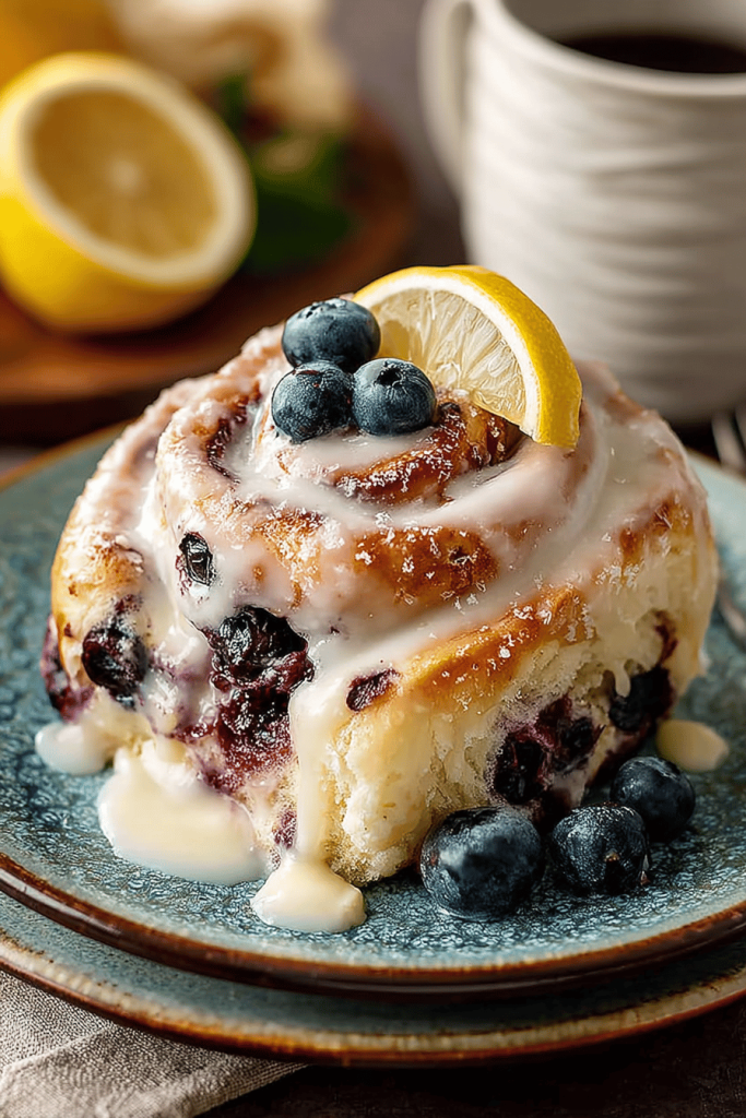 Blueberry Lemon Rolls