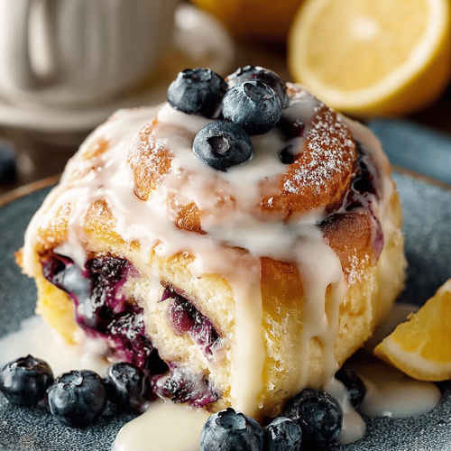 Blueberry Lemon Rolls