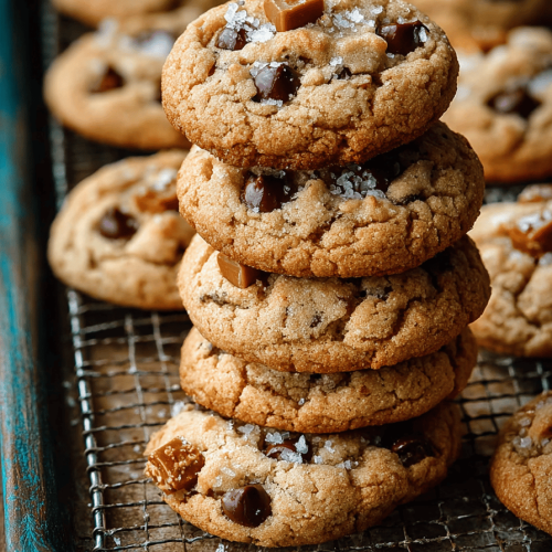 Brown Butter Toffee Cookies