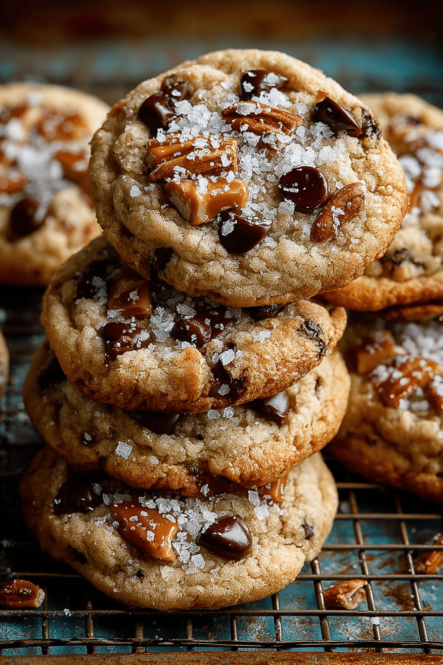 Brown Butter Toffee Cookies