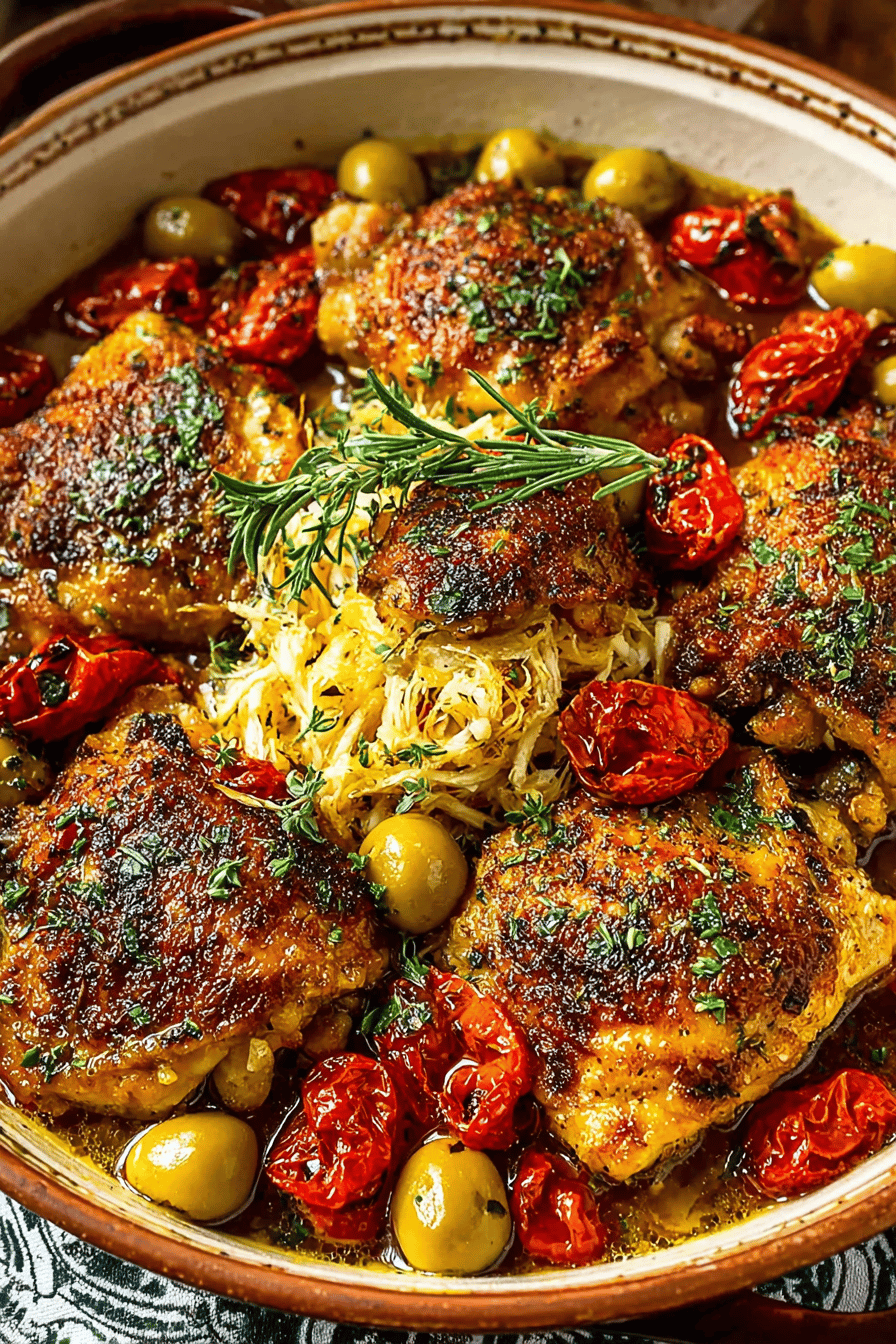 Chicken Provençal