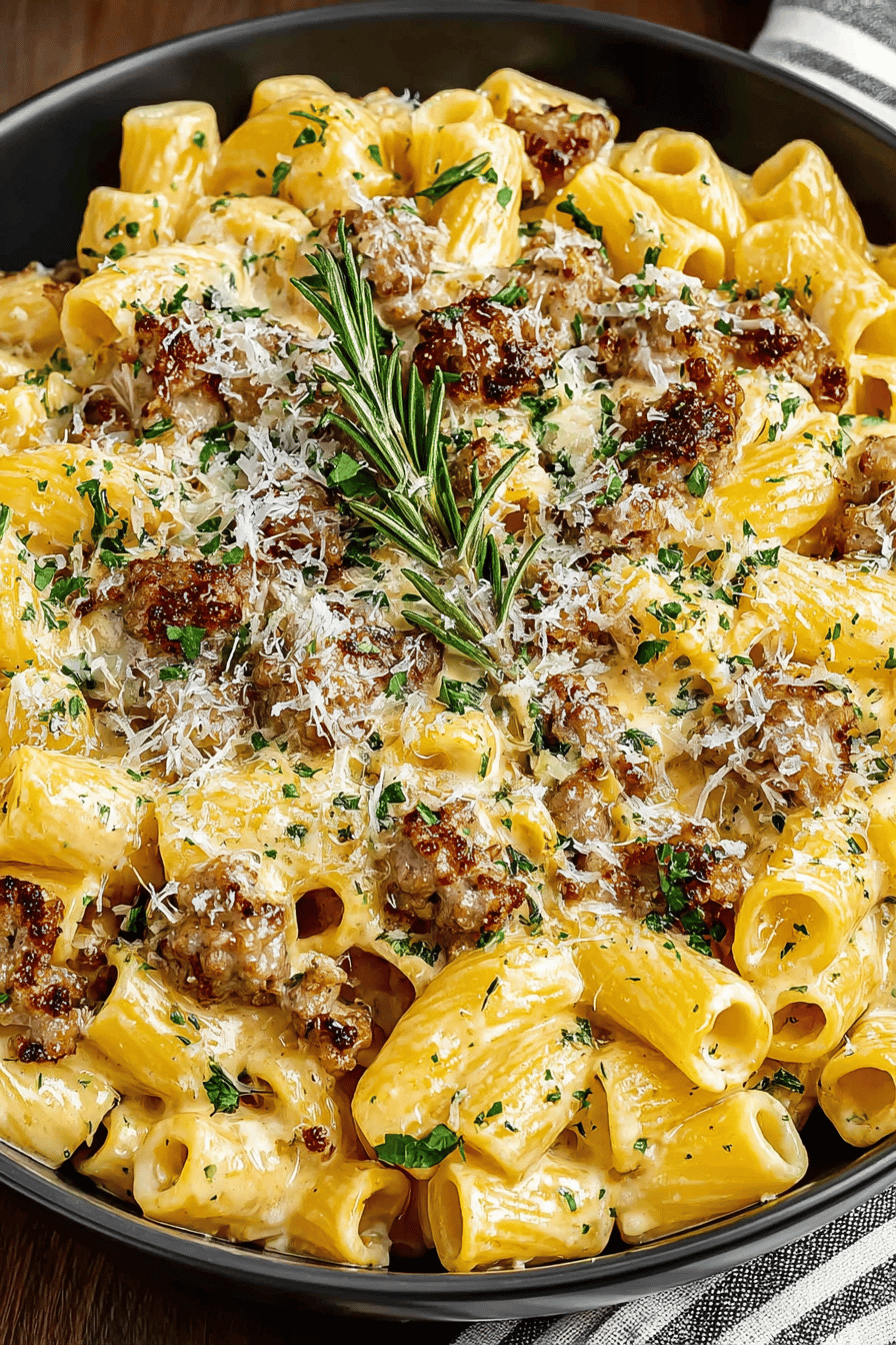 Creamy Sausage Pasta