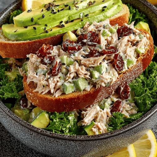 Delish Avocado Tuna Salad