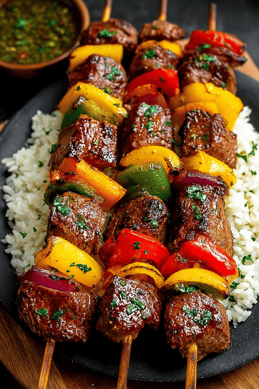 Delish Beef Shish Kebabs