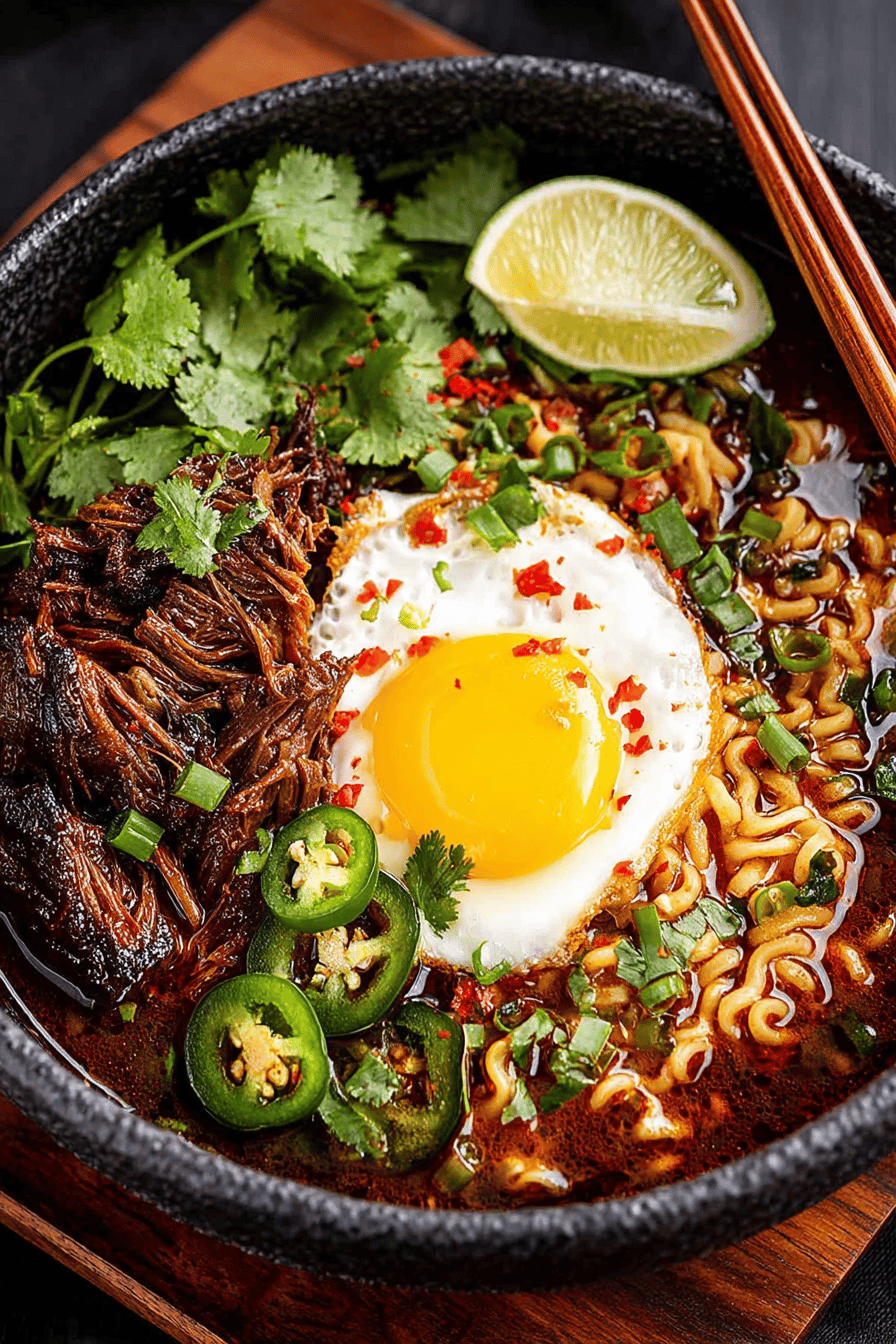 Delish Birria Ramen