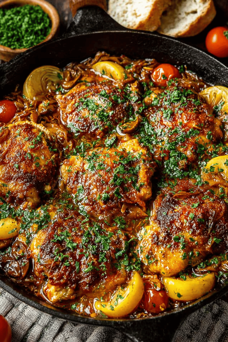 Delish Chicken Marengo