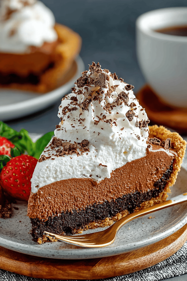 Delish French Silk Pie