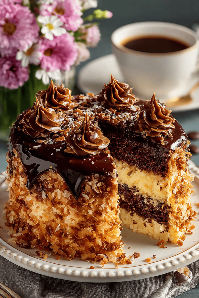 Delish German Chocolate Cake
