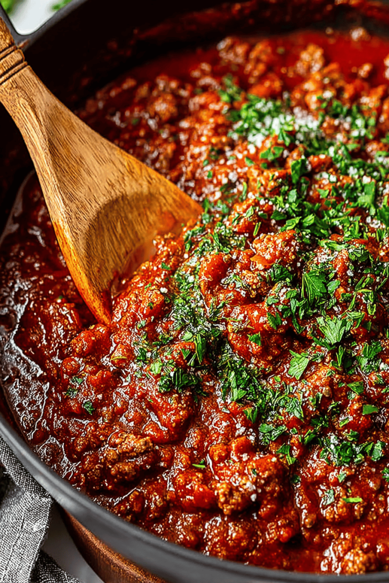 Delish Meat Sauce