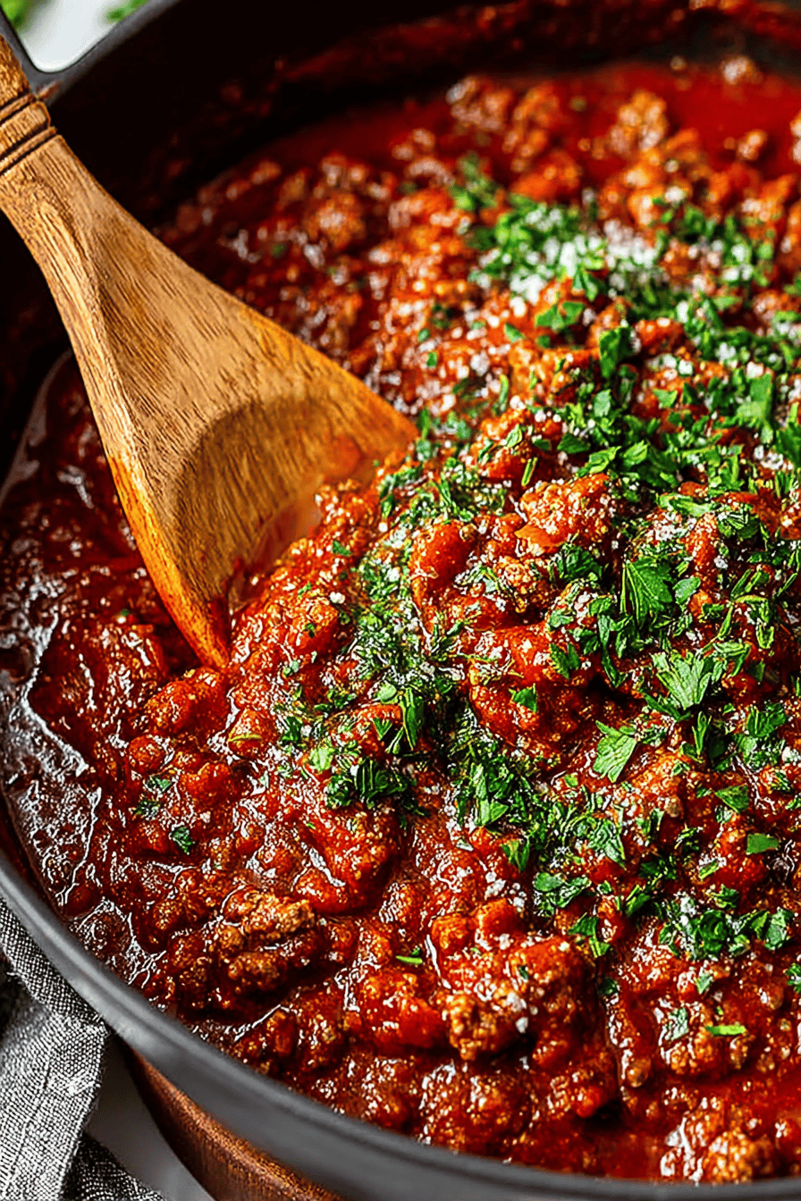 Delish Meat Sauce