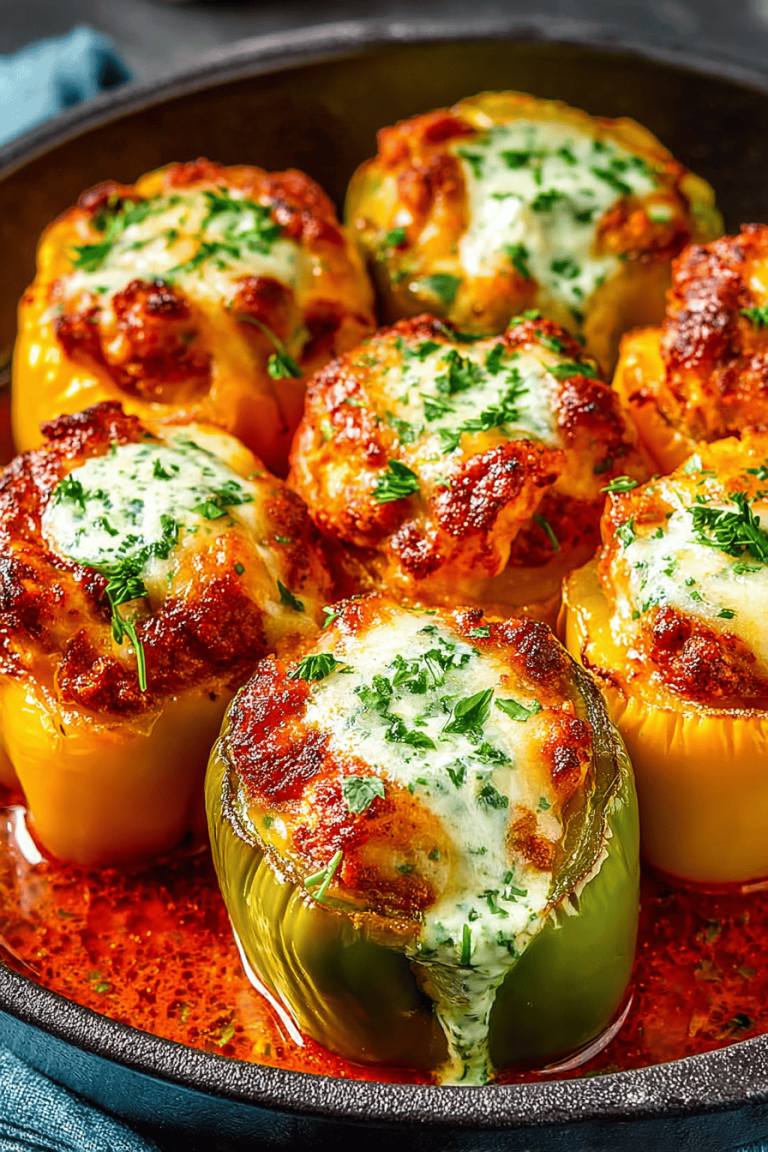 Delish Stuffed Peppers