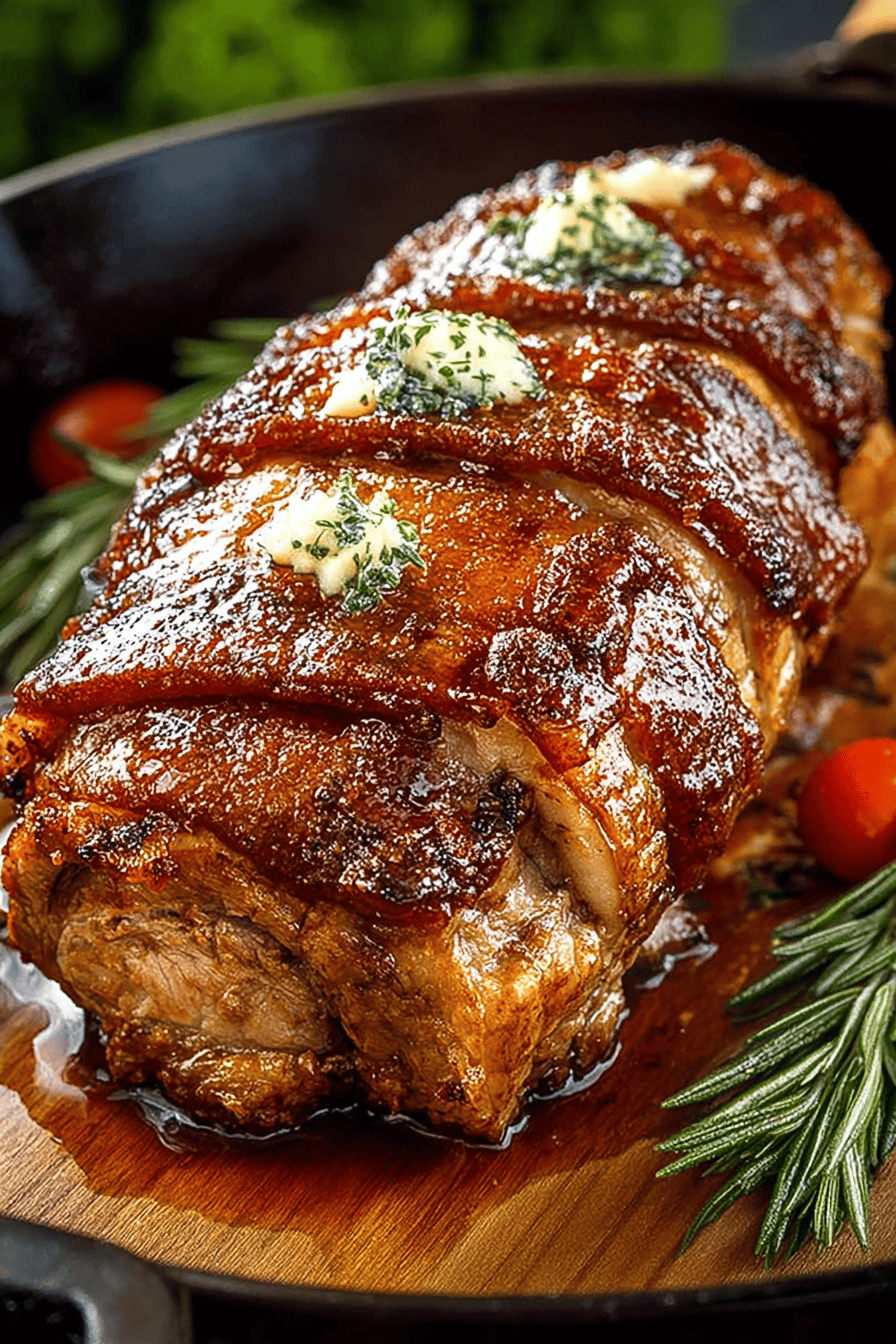 Delish Stuffed Pork