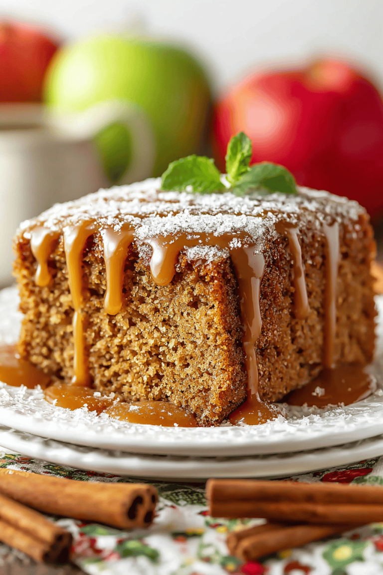 Easy Applesauce Cake