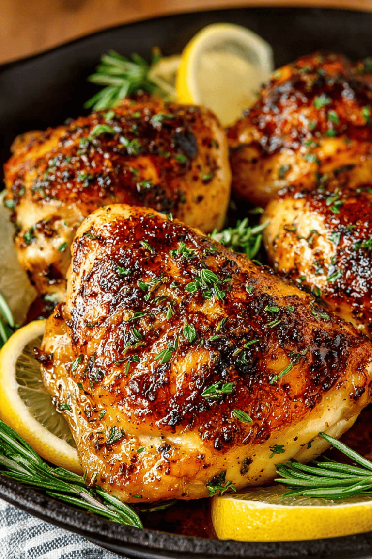 Easy Baked Chicken Legs