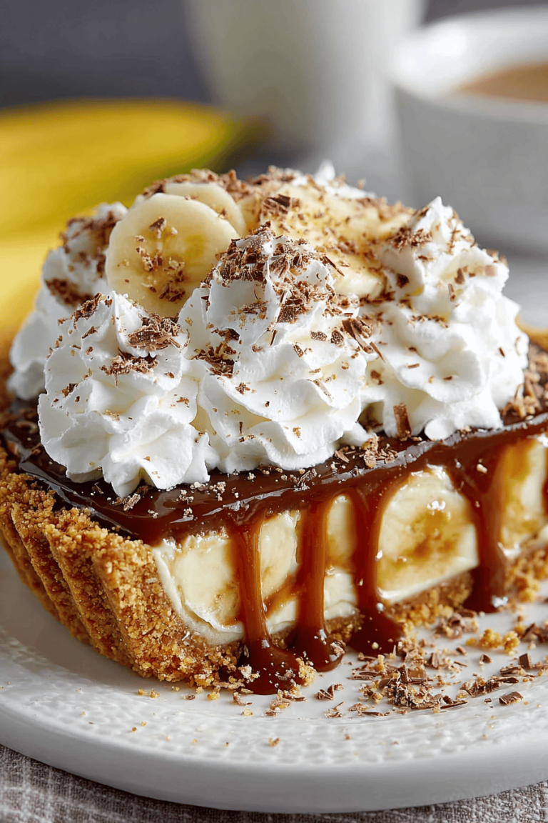 Easy Banoffee Pie