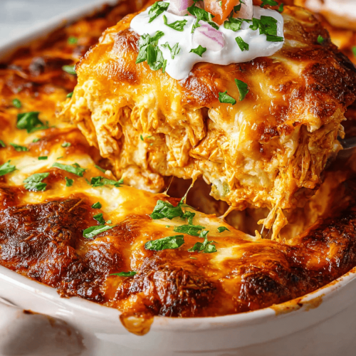 Easy Chicken Enchilada Casserole
