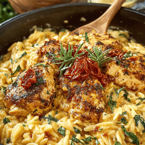 Easy Chicken & Orzo