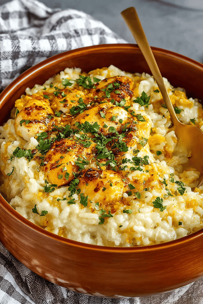 Easy Chicken & Rice Casserole