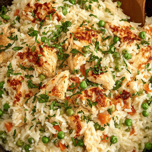 Easy Chicken Rice Pilaf