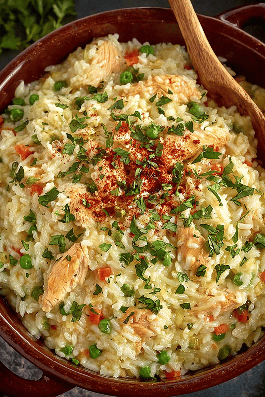 Easy Chicken Rice Pilaf