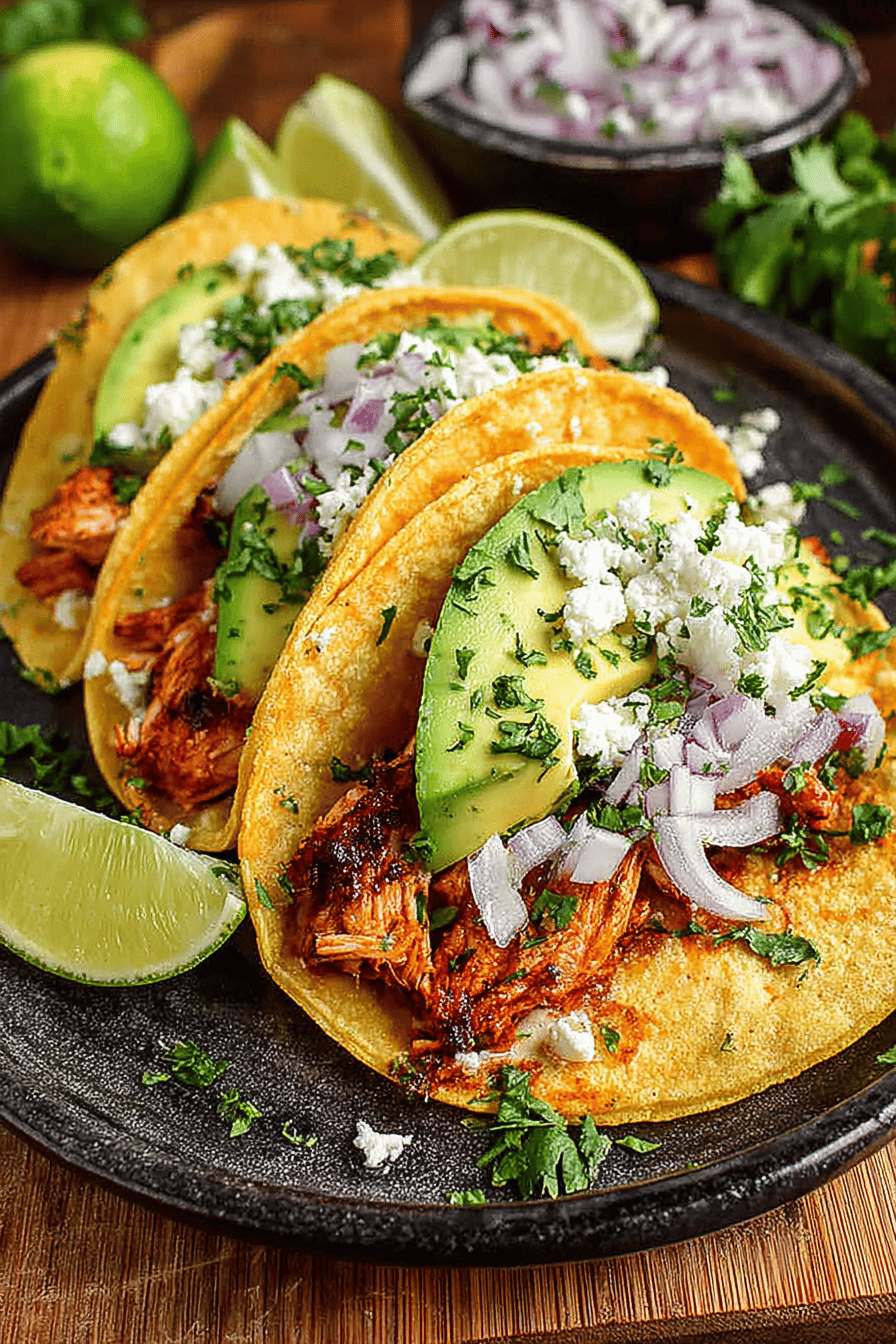 Easy Chicken Tacos