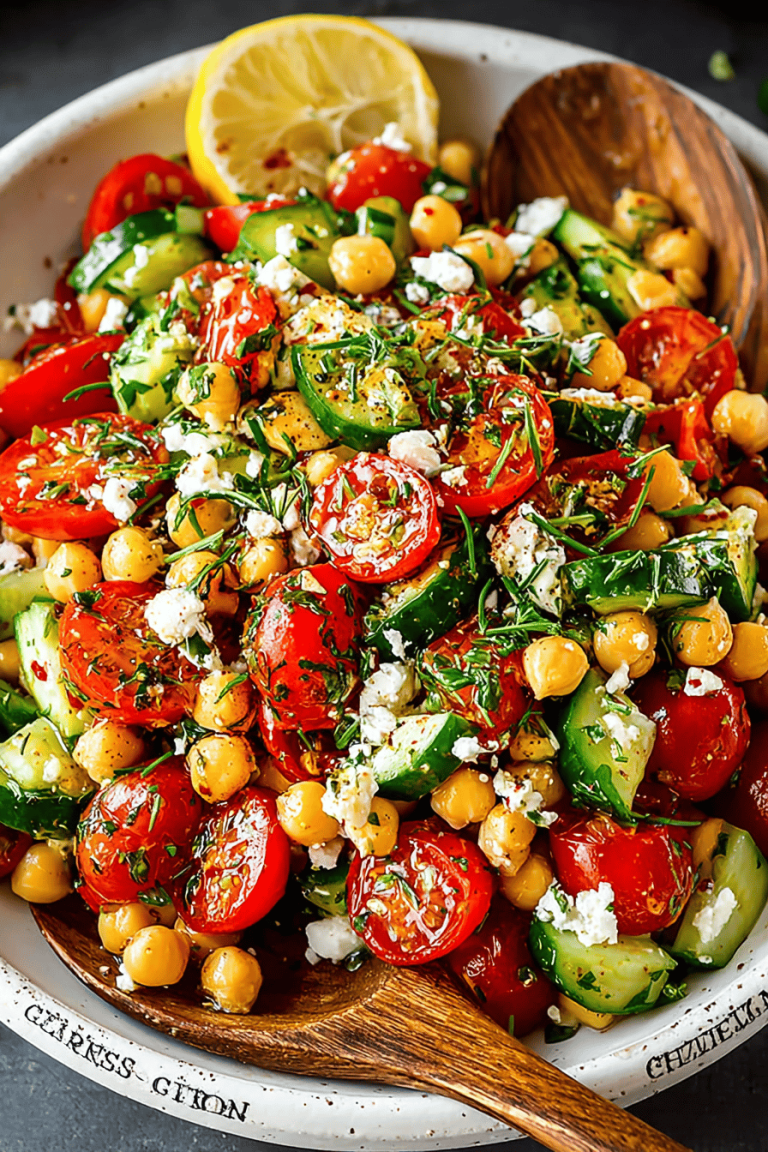 Easy Chickpea Salad