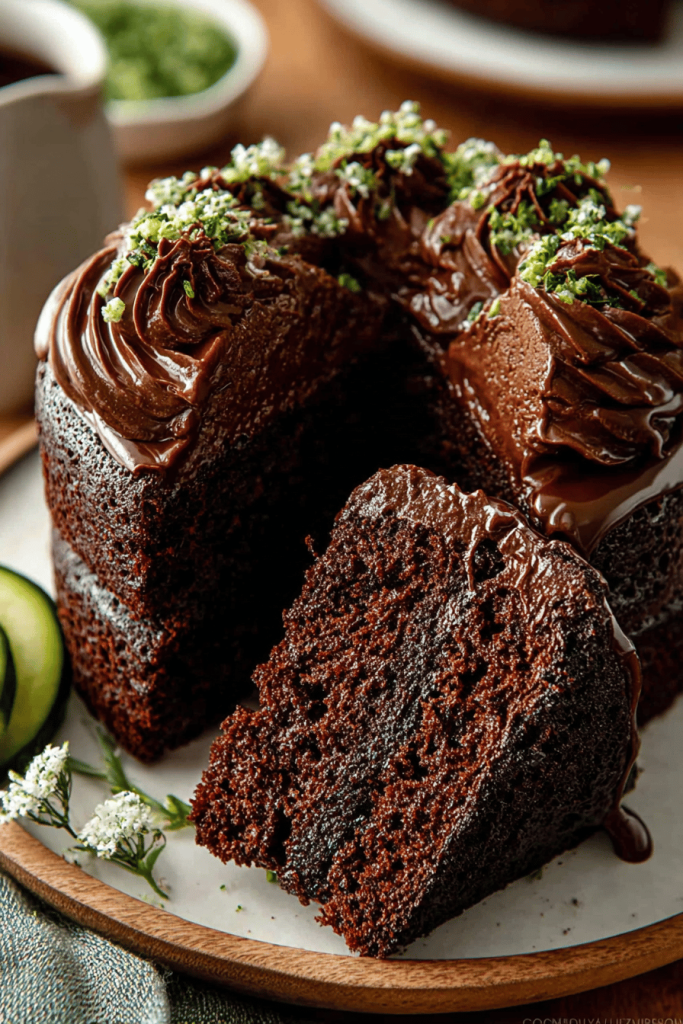 Easy Chocolate Zucchini Cake
