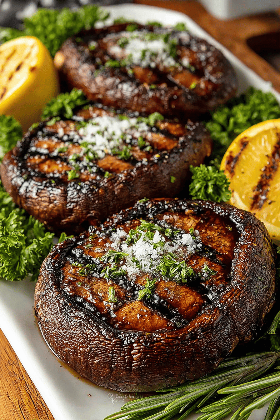 Easy Grilled Portobellos