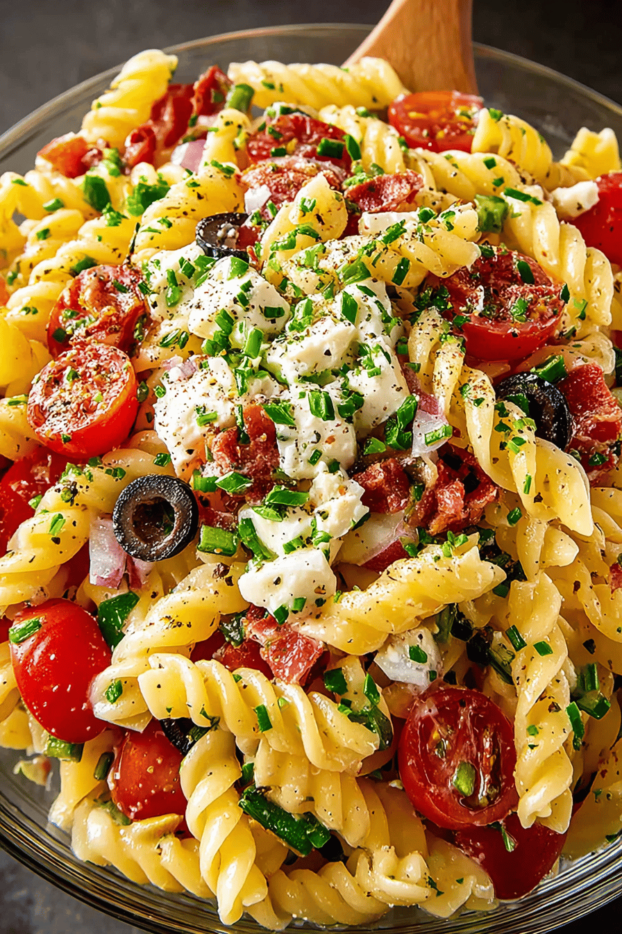 Easy Italian Pasta Salad