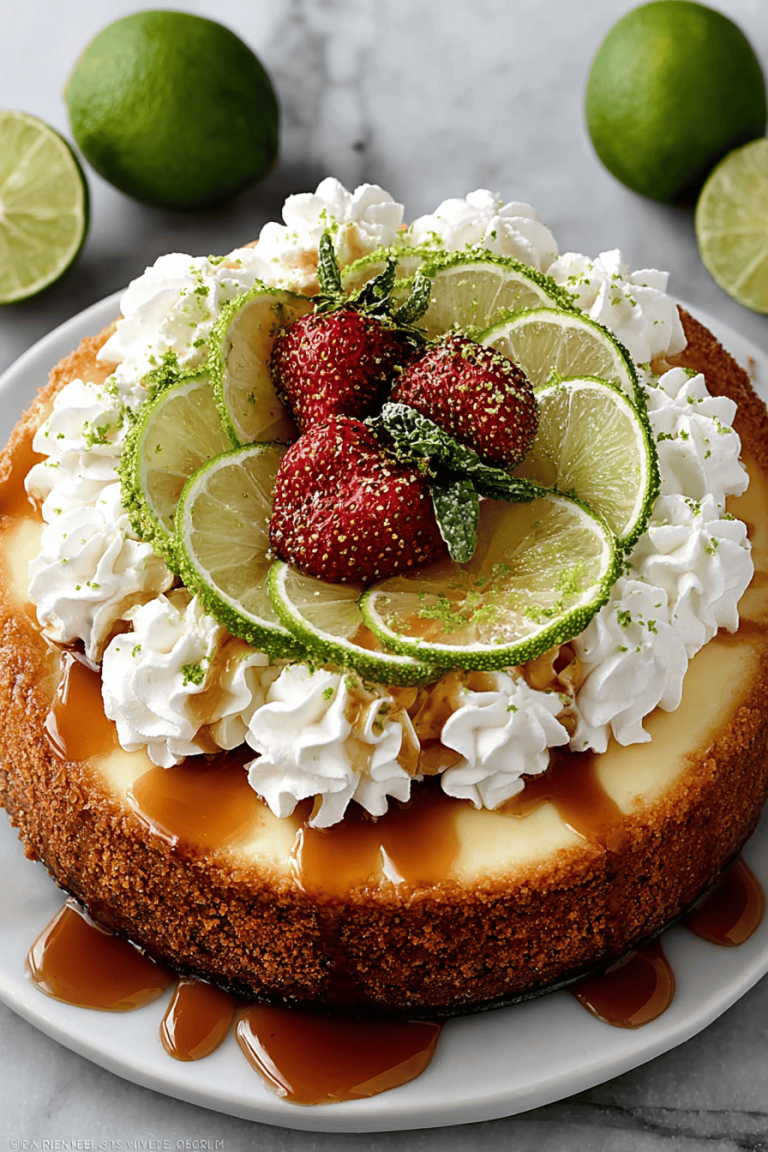Easy Key Lime Cheesecake