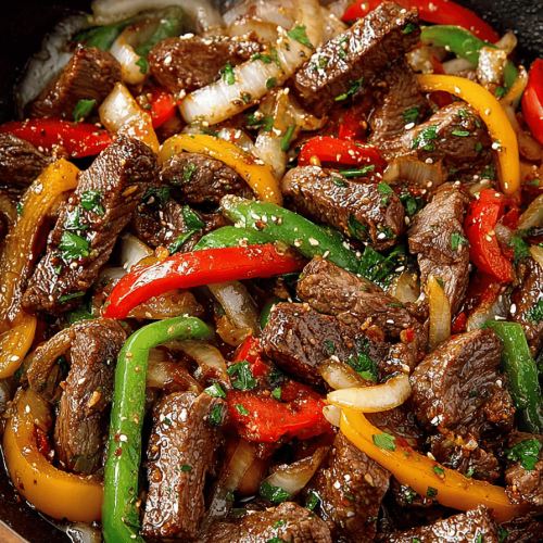 Easy Pepper Steak