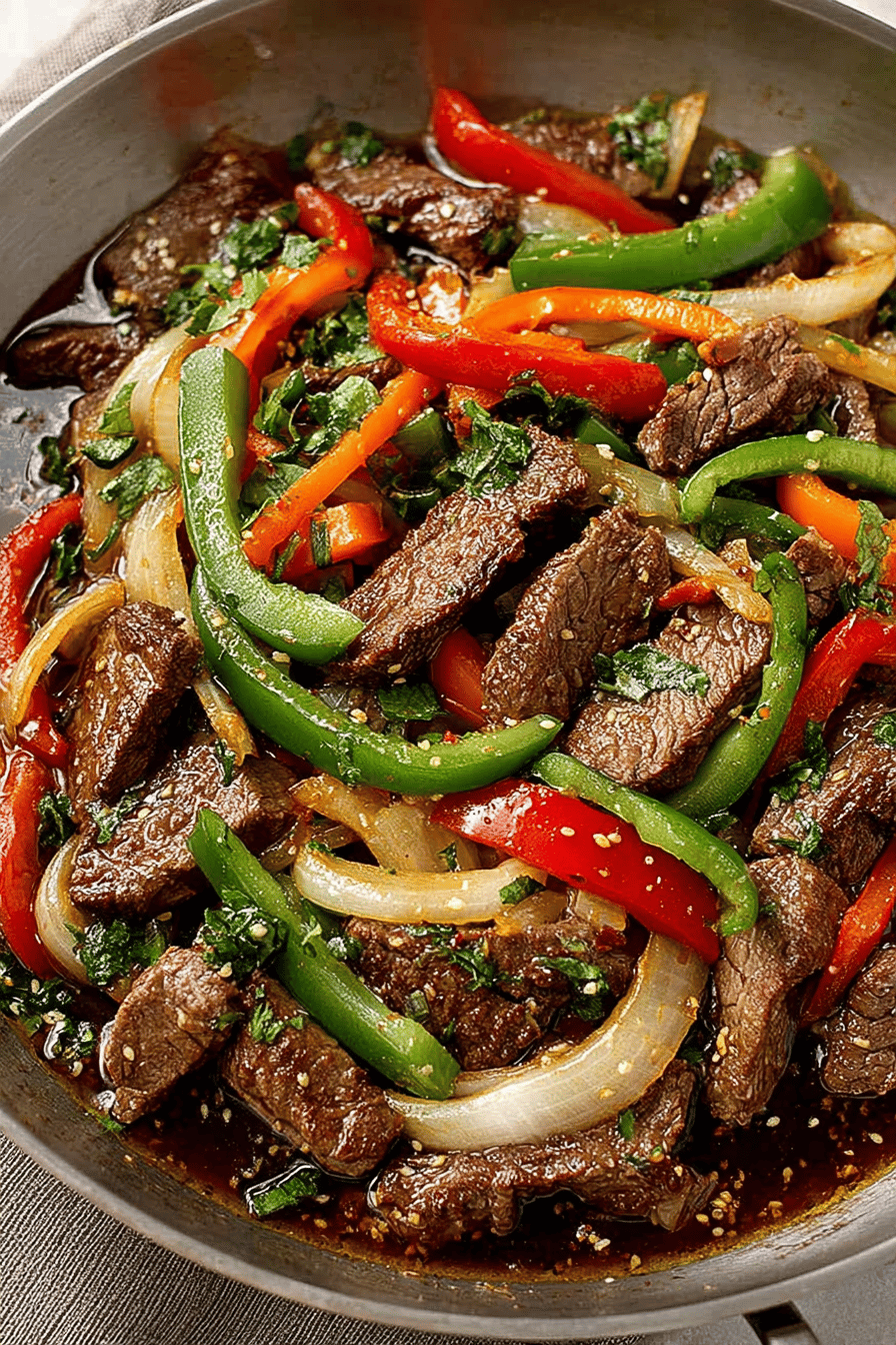 Easy Pepper Steak