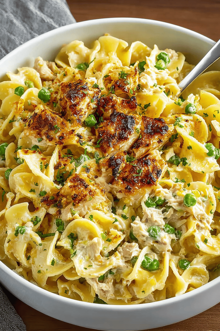 Easy Tuna Noodle Casserole