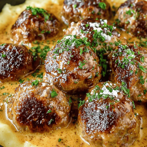 From scratch Swedish Meatballs
