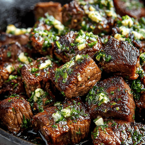 Garlic Butter Steak Bites