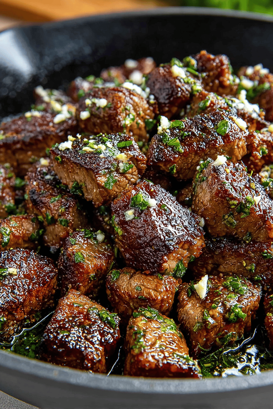 Garlic Butter Steak Bites