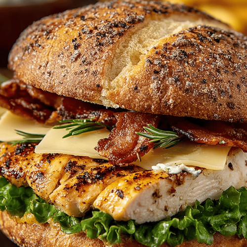 Grilled Chicken Sandwich Supreme