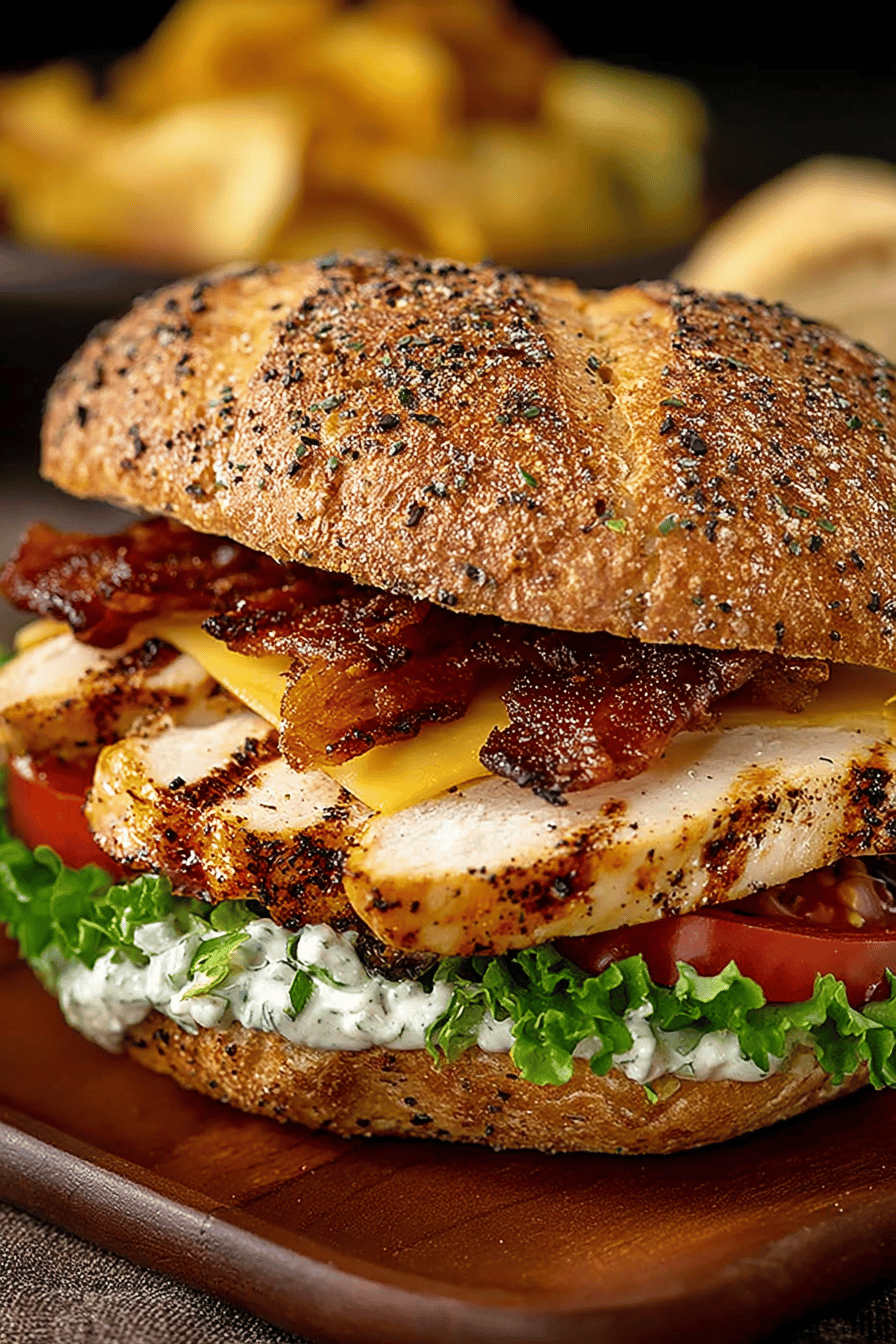Grilled Chicken Sandwich Supreme