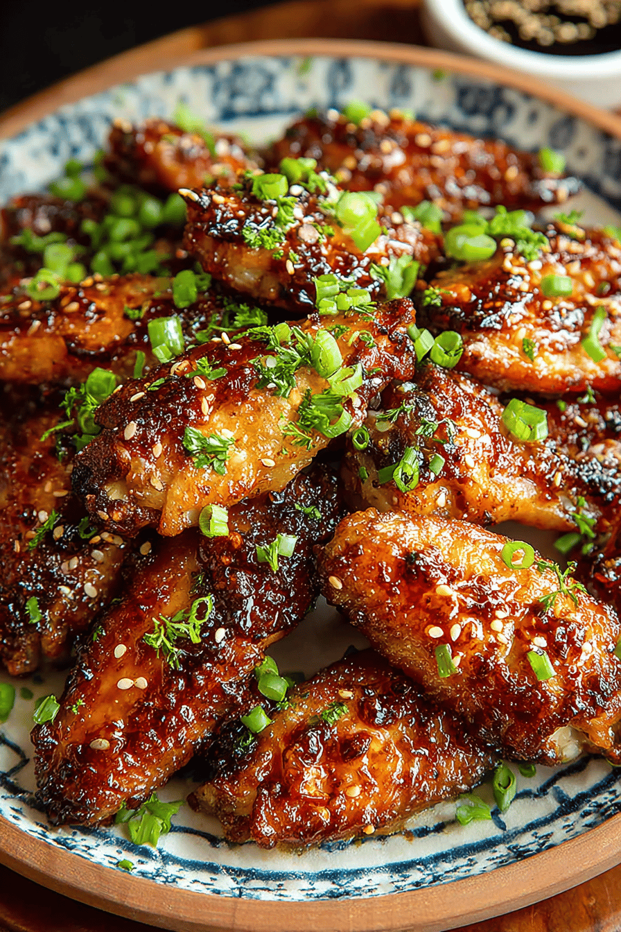 Honey Garlic Wings