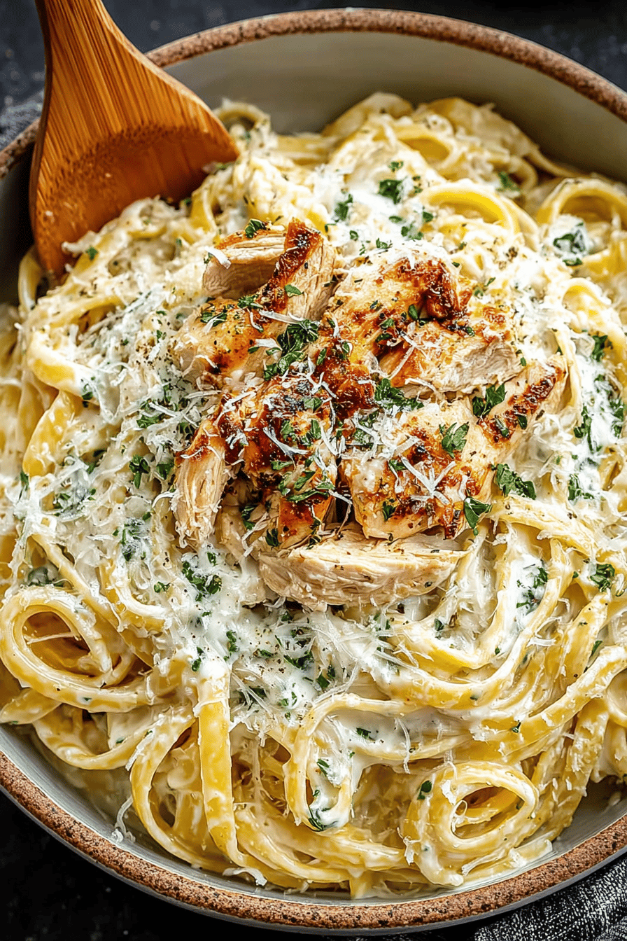 Instant Pot Chicken Alfredo