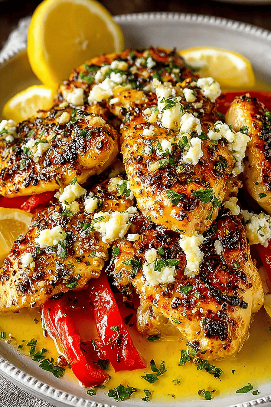 Lemon Honey Garlic Chicken