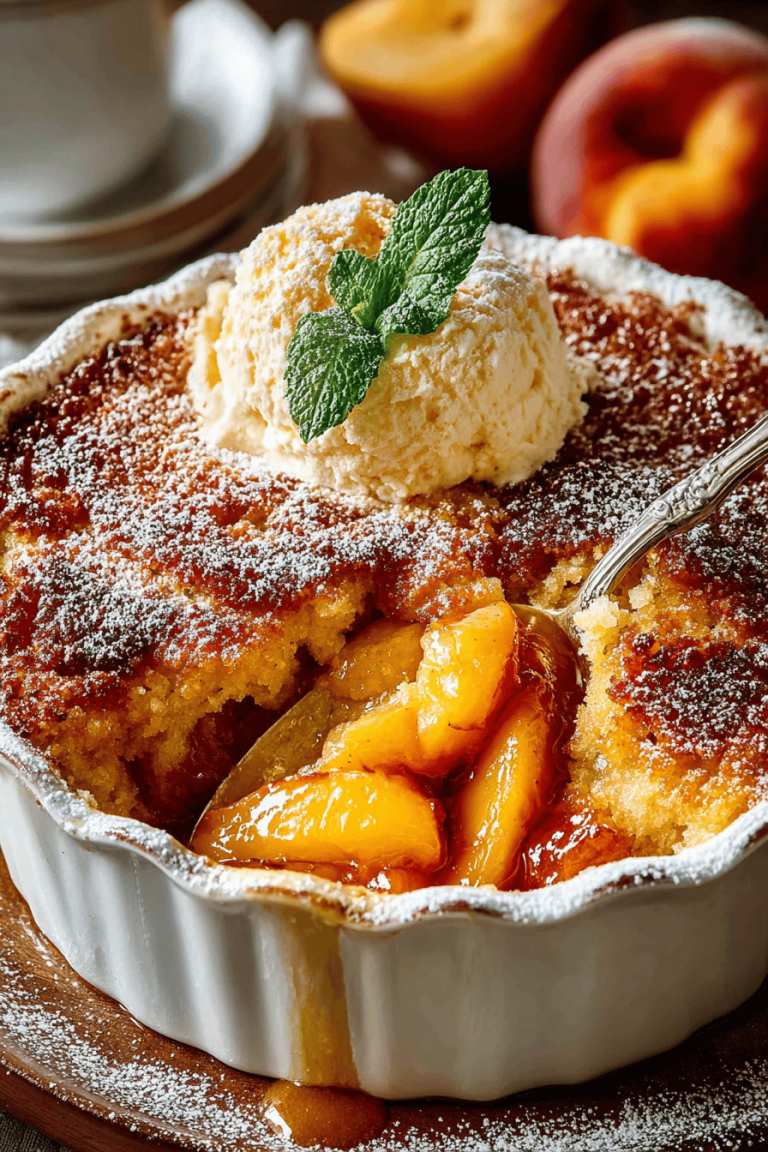 Peachy Cobbler
