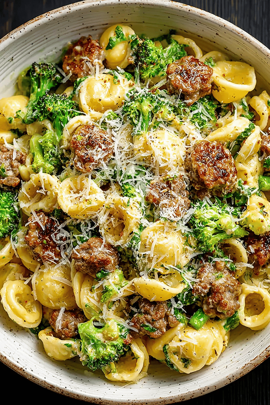Sausage Orecchiette