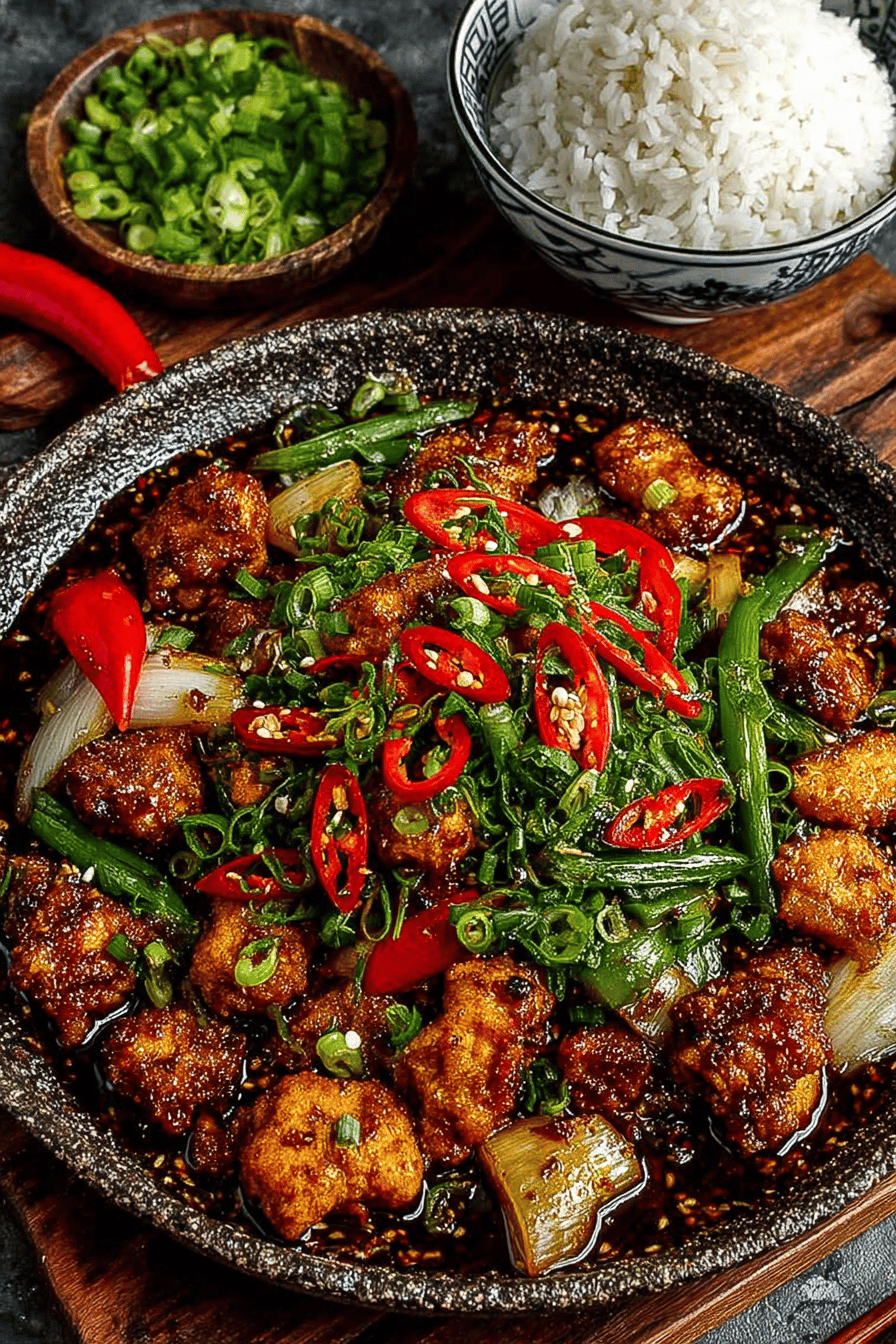 Sichuan Style Chicken