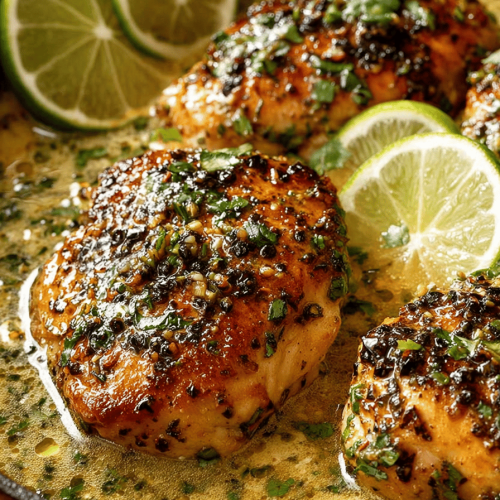 Skillet Cilantro Lime Chicken