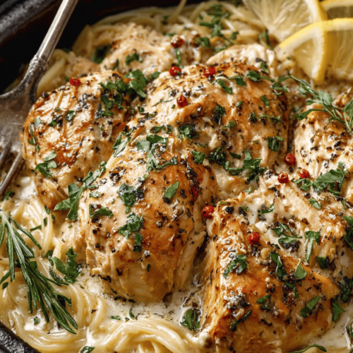 Slow Cooker Angel Chicken