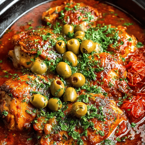 Slow Cooker Chicken Cacciatore