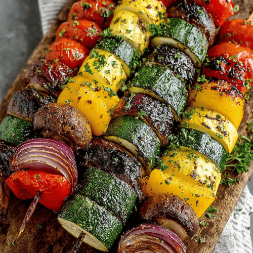 Smoked Veggie Skewers