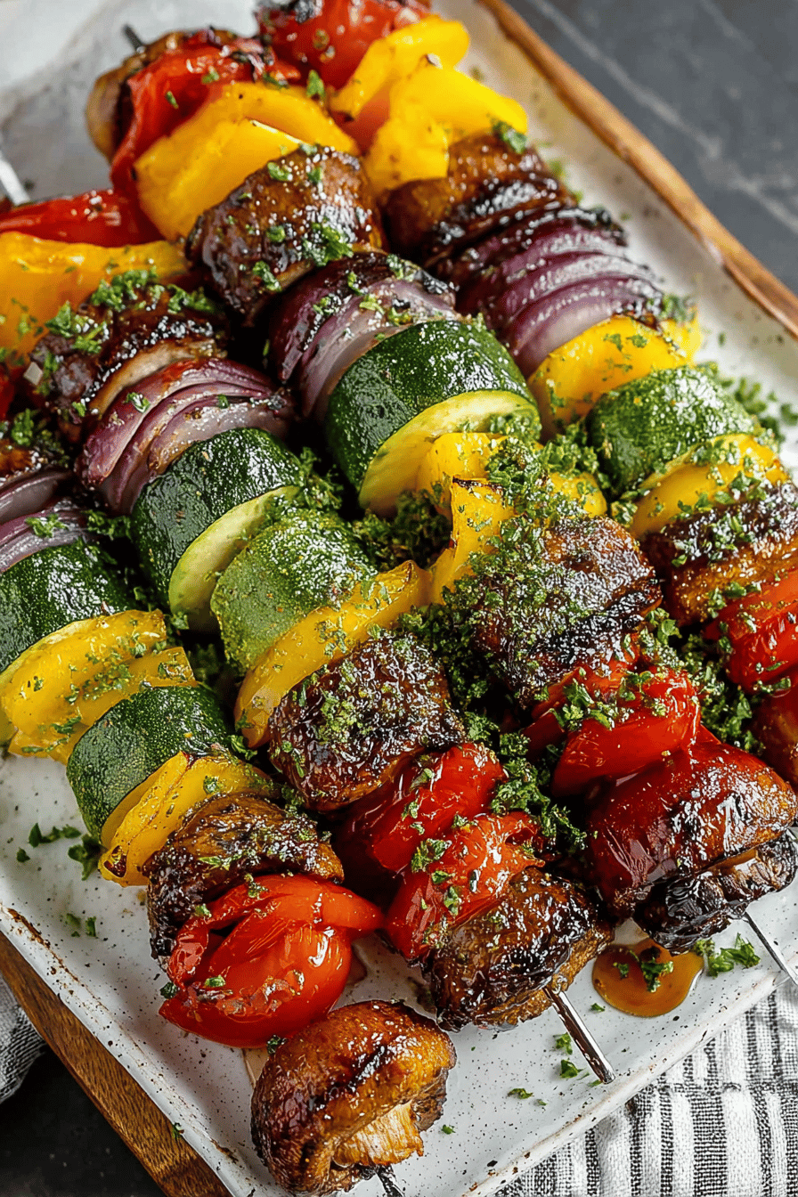 Smoked Veggie Skewers